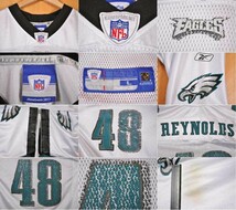 ビッグサイズ Reebok リーボック NFL フィラデルフィア・イーグルス フットボールシャツ ユニフォーム XL相当(21639_画像3