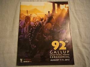 アメリカニューメキシコ州ギャラップセレモ二アル旅行ガイド地域情報誌＜GallupCeremonial2013＞インディアンジュエリー＆アートクラフト