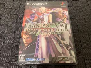 PS2未開封ソフト ファンタシー スター ユニバース イルミナスの野望 セガ Phantasy Star Universe SEGA プレイステーション PlayStation