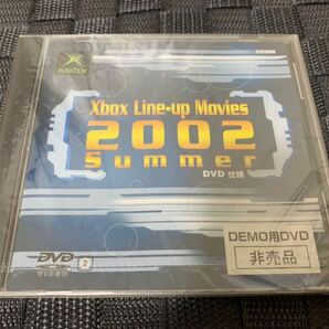 XBOXソフト非売品DVD マイクロソフト XBOX Line up Movies 2002 summer 未開封 非売品 送料込 Microsoft XBOX DEMO DVD DISC not for sale