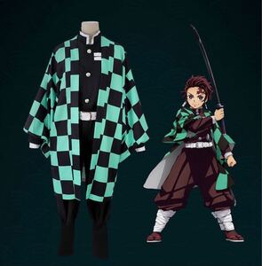 鬼滅の刃 竈門炭治郎 大人xxL コスプレ衣装イベンド 変装 仮装