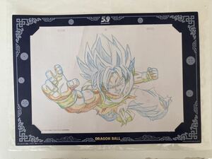 ●鳥山明●レア非売品●ドラゴンボールメモリアル原画アート●1番くじJ賞　孫悟空原画　ドラゴンボールスーパー　スーパーサイヤ人ゴット