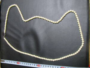 ネックレス　真珠 首飾り １６
