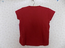 35157　POLO 　JEANS キッズ　半そで　Tシャツ　赤色　サイズXL　新品タグ付　_画像2