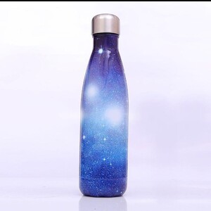 500ml 水筒 新品 保温保冷 銀河柄