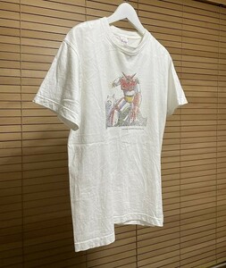 [ super-discount 1 point only copy light have ] Getter Robo short sleeves print T-shirt size M Nagai Gou Ishikawa .Printstar print Star white group USED