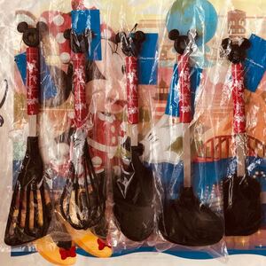 ディズニーリゾート*キッチンツール5点セット*パークフード柄