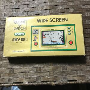 GAME & WATCH POPEYE Nintendo ゲームウォッチ ポパイ 任天堂 未使用
