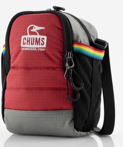 新品タグ付き CHUMS スプリングデールパデッドショルダーポーチ