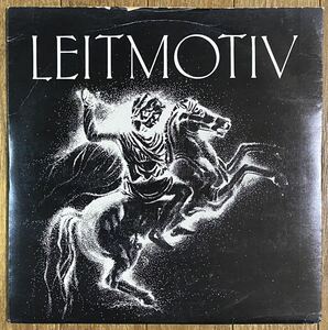 84年・UK・ゴスロック・ニューウェイヴ / Leitmotiv - Silent Run / (Living In A) Tin / Pax Records - PAX 17 / New Wave, Goth Rock