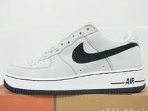 国内新品 2005 NIKE AIR FORCE 1 NEUTRAL GREY BLACK WHITE LOW AF1 ナイキ エア フォース グレー ブラック ホワイト 27cm US9 306353-007_画像3