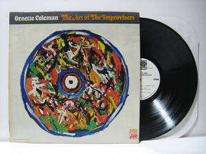 【LP】 ORNETTE COLEMAN / ●白プロモ● THE ART OF THE IMPROVISERS US盤 オーネット・コールマン 即興詩人の芸術 DON CHERRY