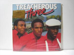 【LP】 TREACHEROUS THREE / ★新品未開封 180g盤★ WHIP IT EU盤 750枚限定盤 トリチャラス・スリー