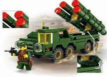 レゴ ブロック 互換 軍事車両 6台 ミニフィグ 6体セット LEGO 戦争 クラシック 男の子 人気 安い おもちゃ キッズ 子ども DJ717_画像2