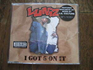 CDS LUNIZ I GOT 5 ON IT REMIX　GANGSTA G-RAP G-FUNK G-LUV CHICANO　I .G. Culture