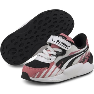  Puma Sega collaboration RS 9.8 Sonic AC in fan to13cm white / pink / black SEGA RS 9.8 SONIC AC Inf for children baby sneakers 