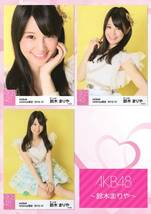 AKB48 鈴木まりや☆ギンガムチェック 5種フルコンプ☆2016年10月度 net shop限定個別生写真☆彡_画像2