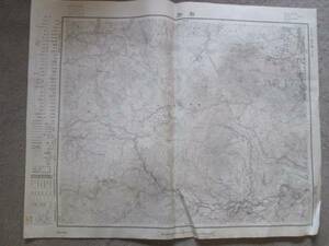 古地図　別府　5万分の1地形図◆昭和5年発行
