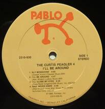 ◆ CURTIS PEAGLER 4 / I'll Be Around ◆ Pablo 2310-930 (promo) ◆W_画像3