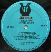 ◆ RICKY FORD/ Flying Colors ◆ Muse MR-5227 (VAN GELDER) ◆ L_画像3