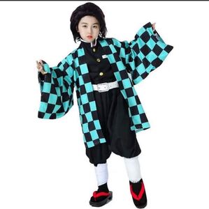 炭治郎 鬼滅の刃 ハロウィン コスプレ衣装 子供用