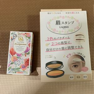 眉スタンプ フラワーリップ メイク時短 可愛い まとめ売り
