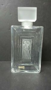 ラリック DUNCAN No. 3 Frosted クリスタル 8" 香水 ボトル 瓶, Frosted Nudes Lalique