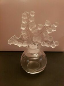 ラリック クリスタル Lily Of the Valley 香水 ボトル 瓶 RARE Lalique