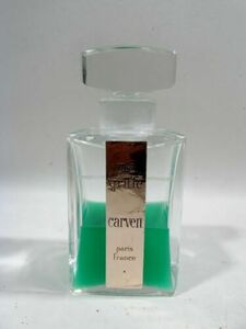 50年代 カルベン マグリフ フレンチクリスタル ラージ ファスティス 7.25&#34; 香水 ボトル バカラ ？ Baccarat