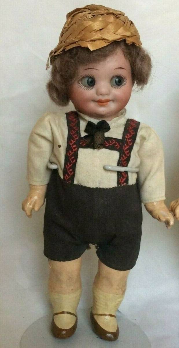 専用売り場 1920年代 ビンテージ アンティーク グーグリー ビスクドール デモルコル おもちゃ/人形