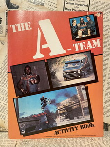 ☆1980年代/A-TEAM/Mr.T/ミスターT/アクティビティブック/特攻野郎Aチーム/即決ビンテージUSA/レア☆