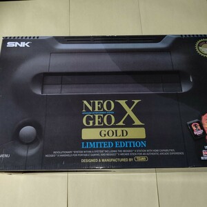 NEOGEO X GOLD 国内版 初回限定 NINJA MASTER'S ゲームカード付 ネオジオ エックス ゴールド
