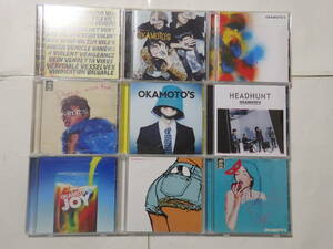 即決●OKAMOTO'S●豪華アルバム＆シングルCD9枚セット●【初回限定盤：DVD付】