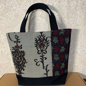 着物リメイク トートバッグ ハンドメイド