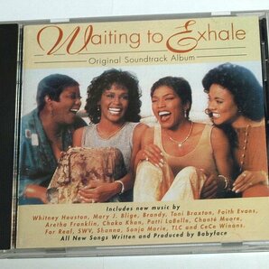 ため息つかせて CD サントラ Waiting to Exhale / Whitney Houston, Toni Braxton, Aretha Franklin, Brandy, TLC, Chaka Khan, SWVの画像1