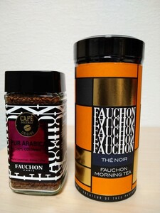 FAUCHON 紅茶モーニングとFAUCHONインスタントコーヒーコロンビア