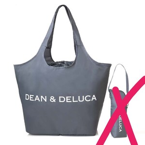 DEAN&DELUCA ディーン&デルーカ トートバッグ チャコール エコバック