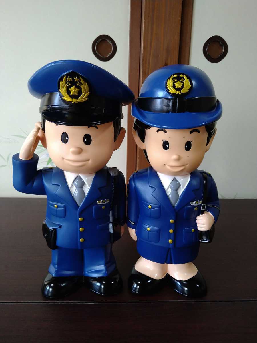 店舗限定特典あり 腹話術人形　警官　レトロ　昭和　アンティーク おもちゃ/人形