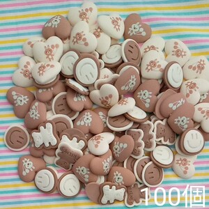 うさぎハート、にこちゃん、くま