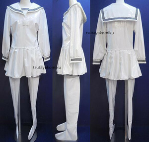  high quality new work Phoenix / woman king enamel sailor long sleeve / white costume play clothes manner shoes . wig optional 