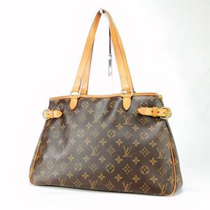 LOUIS VUITTON バティニョールオリゾンタル M51154 モノグラム トートバッグ 肩がけ ショルダー カバン 鞄 ルイヴィトン 