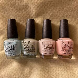 OPI マニキュア パステルカラー4本 オーピーアイ ネイルラッカー