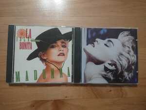 ★マドンナ MADONNA ★ラ・イスラ・ボニータ la isla bonita ケースヒビあり ★トゥルー・ブルー True Blue ★2CD ★中古品
