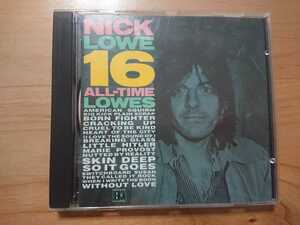★ニックロウ Nick Lowe ★16 All-Time Lowes ★CD ★ケース破損アリ ★中古品