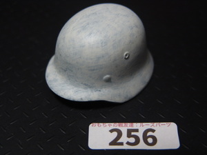 【 在：256 】1/6ドールパーツ：DRAGON製 WWII ドイツ軍 雪中迷彩ヘルメット（プラ製）【 長期保管・ジャンク扱い品 】