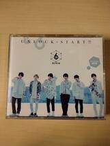 UNLOCK☆START!!! 6Allein CD+2DVD アニメイト限定版　デビューシングル　中古 β029_画像1
