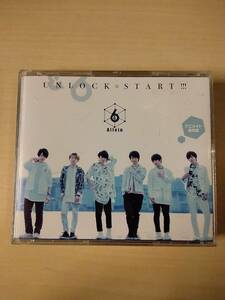 UNLOCK☆START!!! 6Allein CD+2DVD アニメイト限定版　デビューシングル　中古 β029