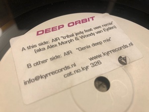 12”★Deep Orbit / Air / プログレッシブ・ハウス！