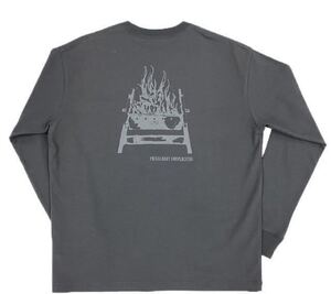 スノーピーク snow peak 雪峰祭2021秋 限定品 焚火台SR Tシャツ グレー色 未使用品 貴重 希少 送料無料