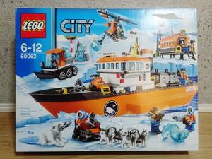  unopened + records out of production goods + with defect LEGO CiTY 6-12 60062 ice breaker si pre go City 